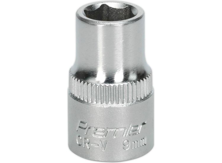 Sealey S3809 WallDrive&amp;reg; Socket 9mm 3/8"Sq Drive