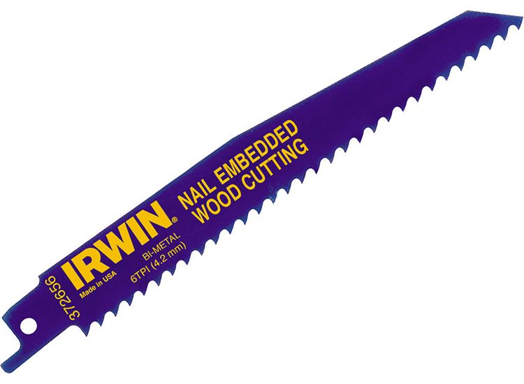 IRWIN® Nail Embedded Reciprocating Blades