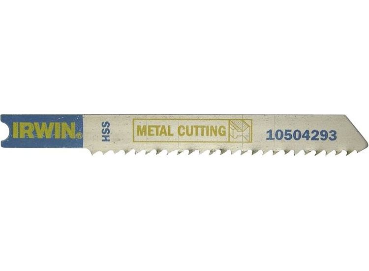 IRWIN® U118B Jigsaw Blades Metal Cutting Pack of 5