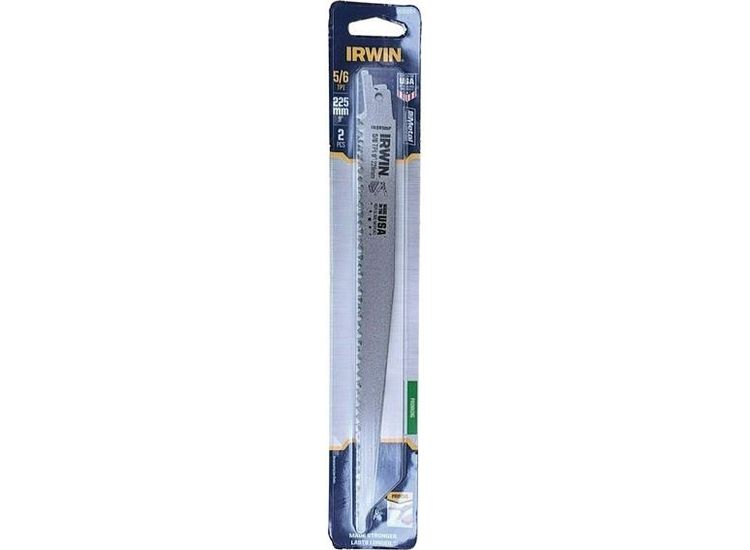 IRWIN® Wood Pruning Sabre Saw Blade 225mm (Pack 2)