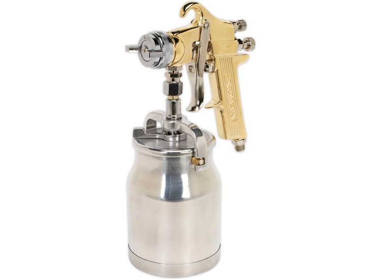 Sealey S701 Spray Gun Professional Suction Feed 1.8mm Set-Up