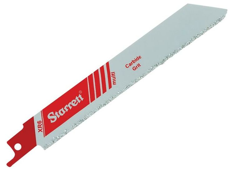 Starrett Carbide Grit Reciprocating Saw Blade 152mm Coarse #30