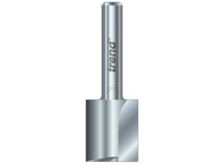 Trend 3/21 x 1/4 HSS Two Flute Cutter 6.3 x 28mm
