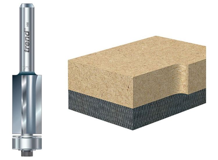 Trend 90° Bearing Guided Triple Flute Cutter