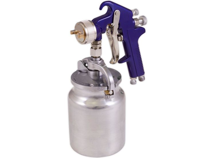 Sealey S717 Suction Feed Spray Gun 1.7mm Set-Up