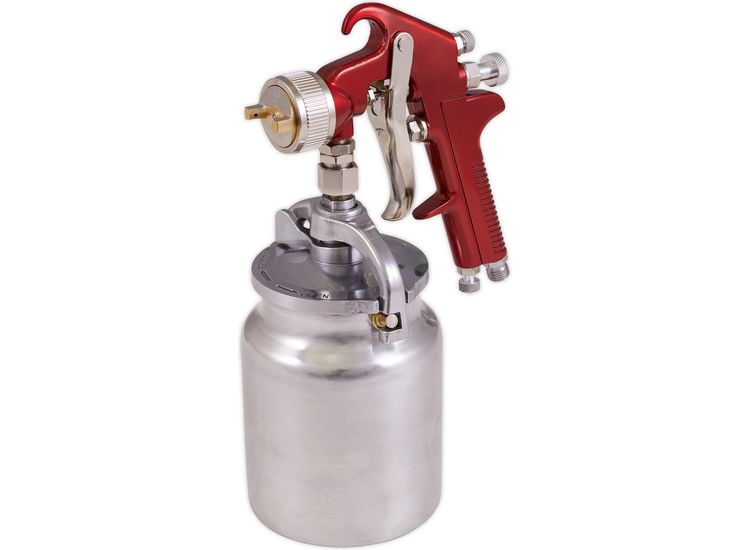 Sealey S720 Suction Feed Spray Gun 2mm Set-Up