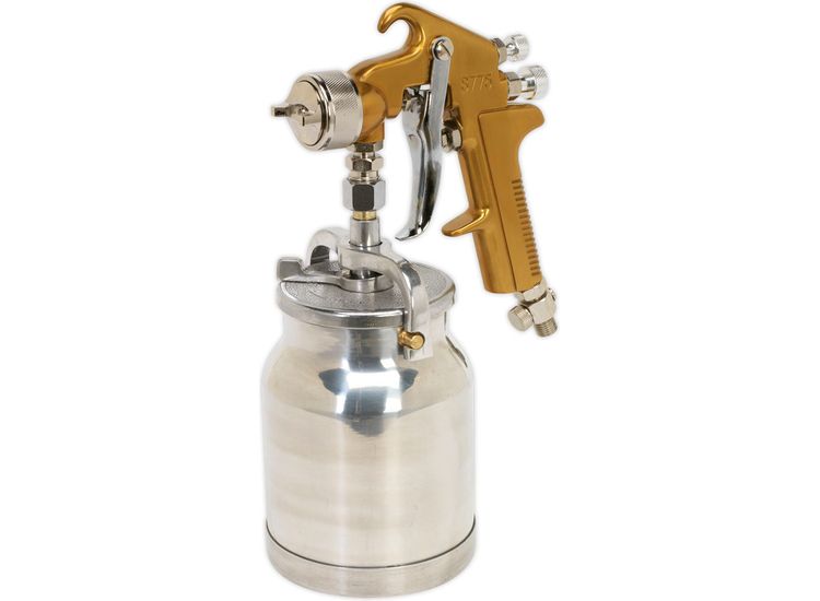 Sealey S775 Spray Gun Suction Feed Siegen Brand 1.7mm Set-Up