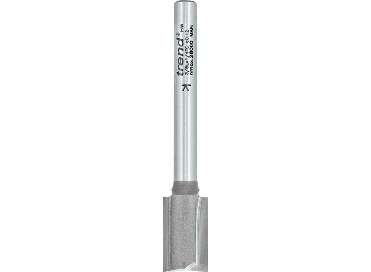 Trend Two Flute Cutter D-Namic Carbide, 1/4in