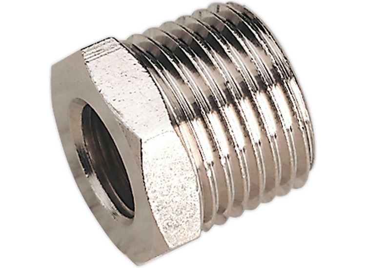 Sealey SA1/1214F Adaptor 1/2"BSPT Male to 1/4"BSP Female