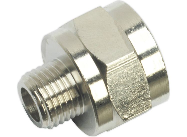 Sealey SA1/1412F Adaptor 1/4"BSPT Male to 1/2"BSP Female