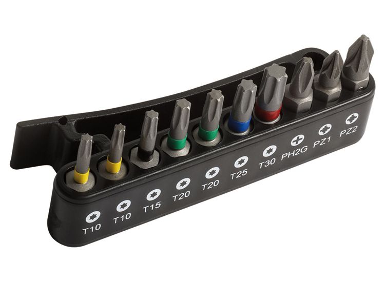 Bahco 59/S10BC Bit Set, 10 Piece