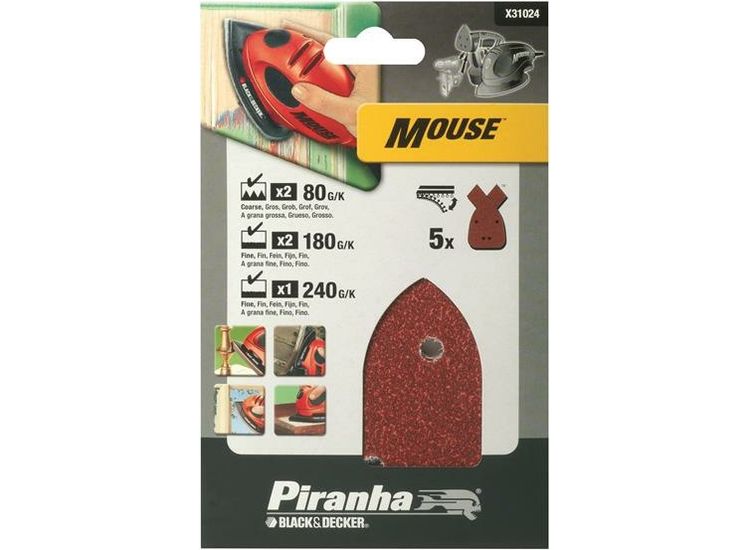 BLACK + DECKER Mouse Sanding Sheets