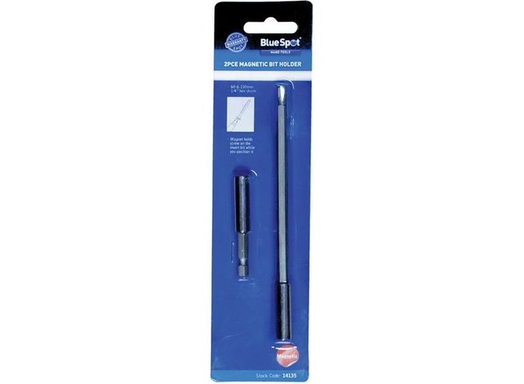 BlueSpot Tools Magnetic Bit Holder Set, 2 Piece
