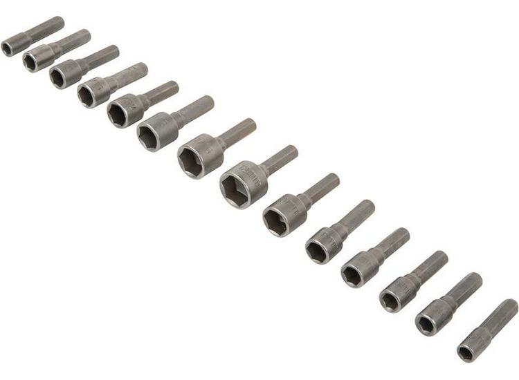 BlueSpot Tools Metric &amp; Imperial Nut Driver Set, 14 Piece