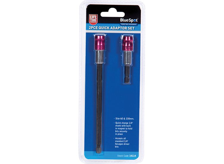 BlueSpot Tools Quick Adaptor Set, 2 Piece