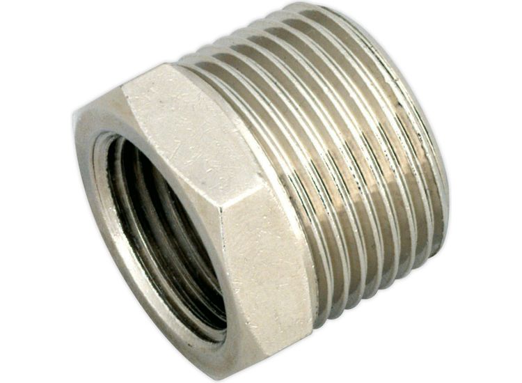 Sealey SA1/3412F Adaptor 3/4"BSPT Male to 1/2"BSP Female