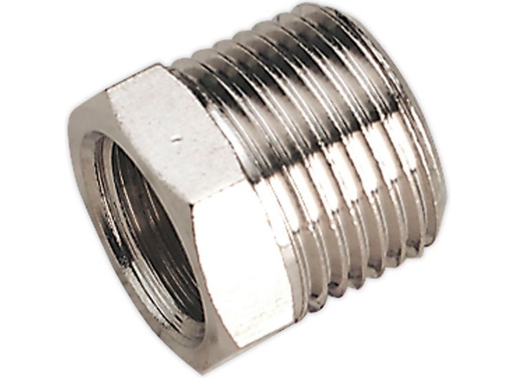 Sealey SA1/3814F Adaptor 3/8"BSPT Male to 1/4"BSP Female