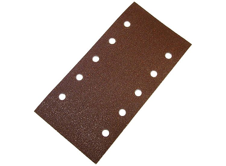 Faithfull 1/2 Orbital Sheet Punched Assorted (Pack 5)