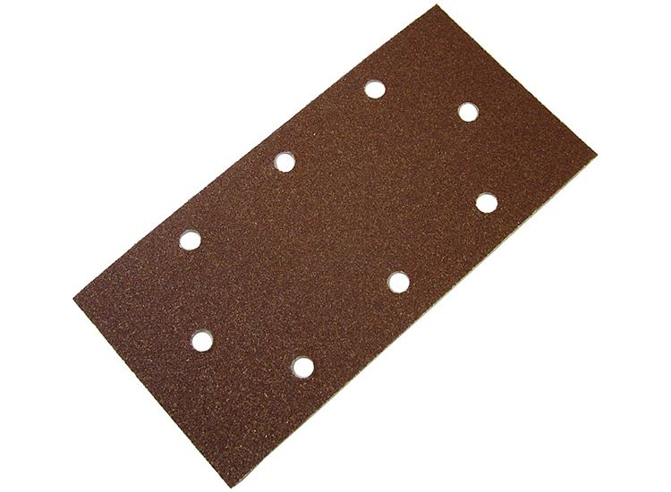 Faithfull 1/3 Sanding Sheet B/D Perforated Assorted (Pack 5)