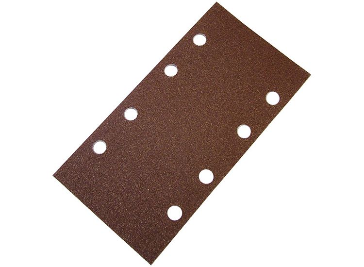 Faithfull 1/3 Sanding Sheet Bosch Hook &amp; Loop Assorted (Pack 5)