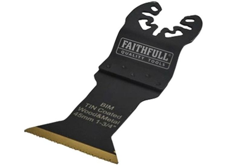 Faithfull Bi-Metal Flush Cut TiN Coated Blades