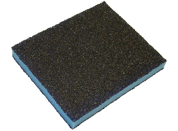 Faithfull Contour Sanding Pads Assorted 120 x 100 x 13mm (Pack 3)