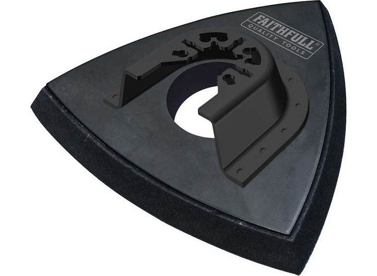 Faithfull Delta Hook &amp; Loop Sanding Pad Triangular 93mm