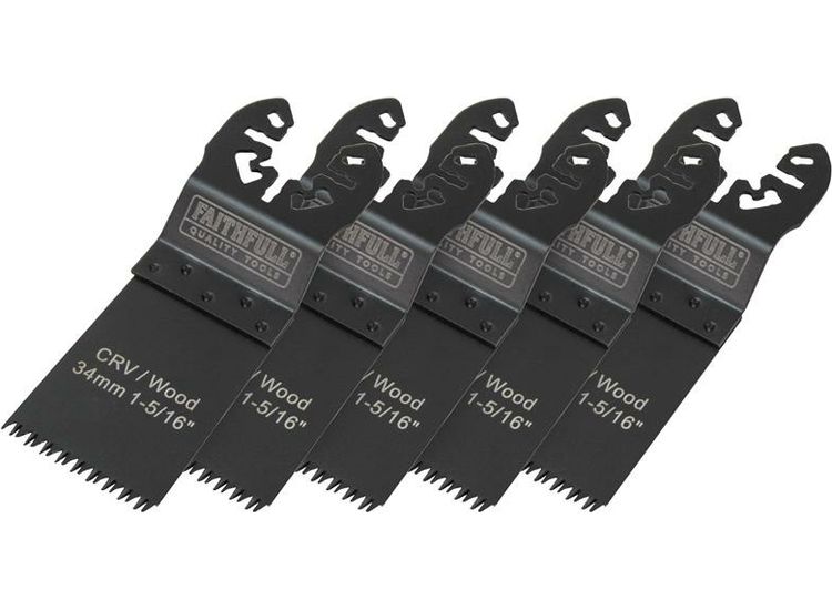 Faithfull Flush Cut Wood Blade Ground Side Set CrV