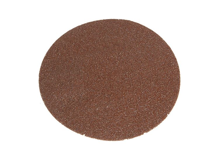 Faithfull Hook &amp; Loop Plain Sanding Disc 125mm Assorted (Pack 5)
