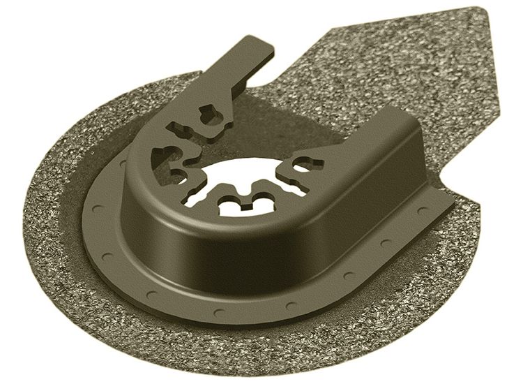 Faithfull Multi-Functional Tool Carbide Grit Finger Grout Remover 65mm