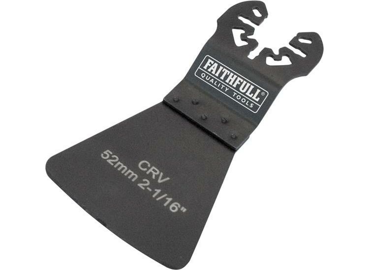 Faithfull Multi-Functional Tool Flexible CrV Scraper 52mm