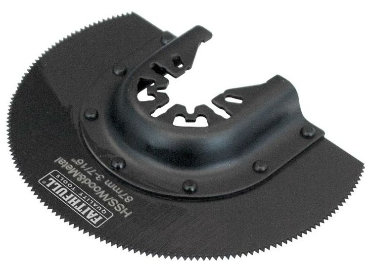 Faithfull Multi-Functional Tool HSS Radial Blade Wood/Metal 87mm