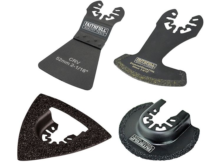 Faithfull Multi-Tool Tiling Kit, 4 Piece