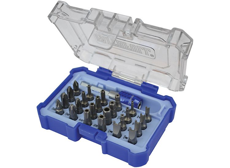Faithfull Quick-Change S2 Security Bit Set, 25 Piece