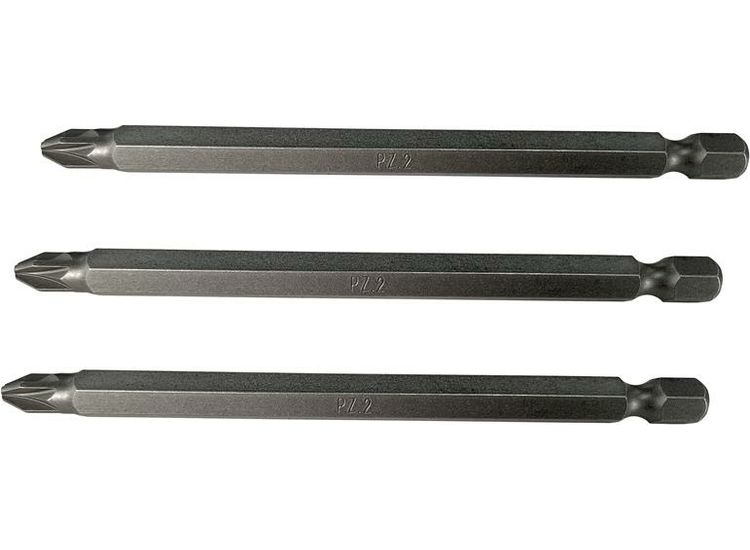 Faithfull S2 Power Screwdriver Bits, Pozidriv