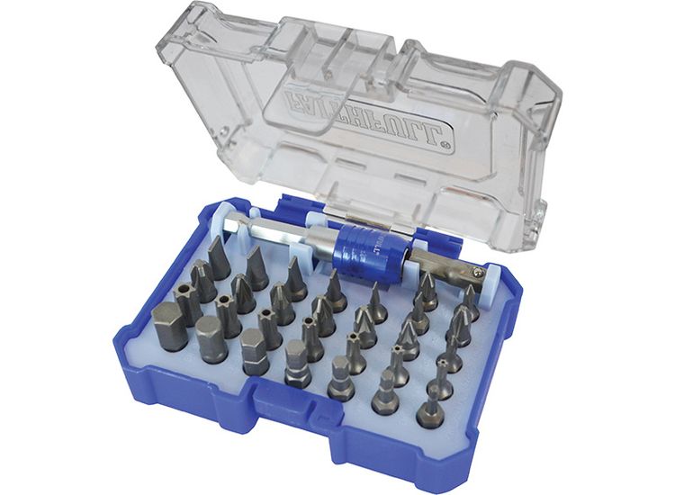 Faithfull Screwdriver Bit Set, 32 Piece