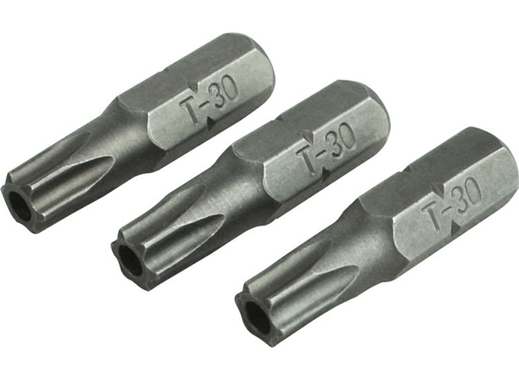 Faithfull Security S2 Grade Steel Screwdriver Bits