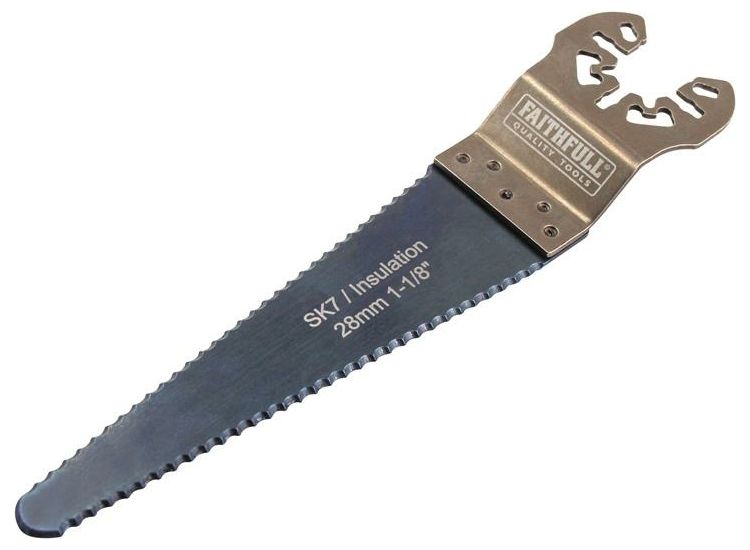 Faithfull SK7 Wavy Edge Insulation Cutter Blade 100mm