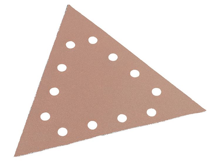 Flex Power Tools Triangular Sanding Paper, Hook &amp; Loop