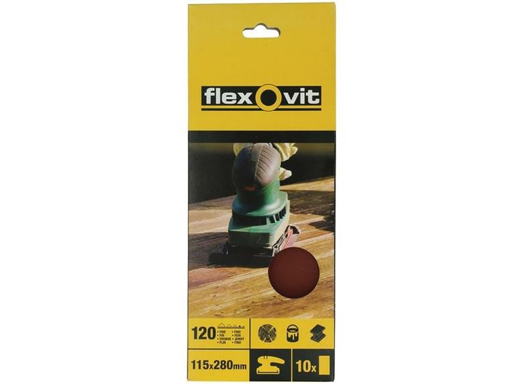 Flexovit 1/2 Plain Sanding Sheets