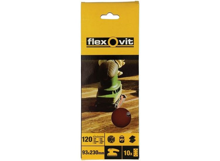 Flexovit 1/3 Perforated Sanding Sheets