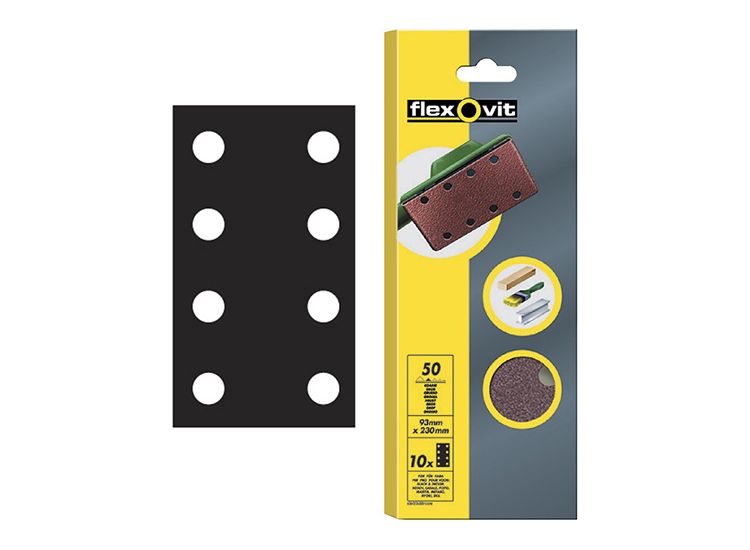 Flexovit 1/3 Perforated Sanding Sheets