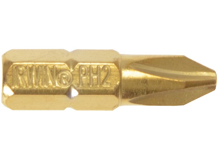 IRWIN® Titanium Coated Screwdriver Bits, Phillips