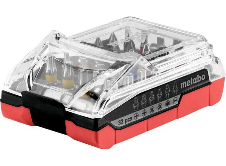 Metabo Battery Bit Box Set, 32 Piece