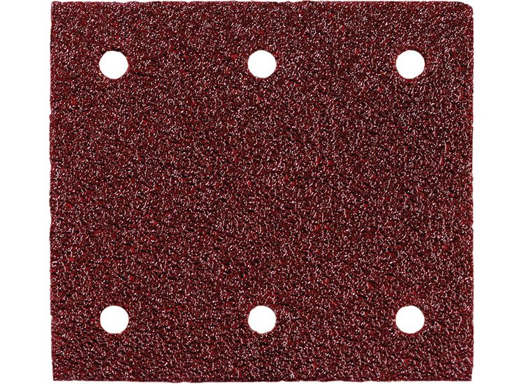 Metabo Hook &amp; Loop Sanding Sheets P40 115 x 103mm (Pack 10)