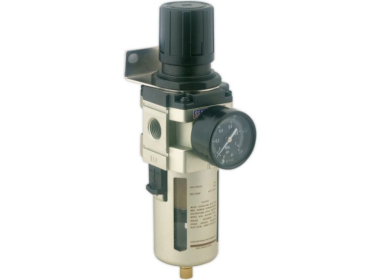 Sealey SA206FR Air Filter/Regulator Max Airflow 140cfm