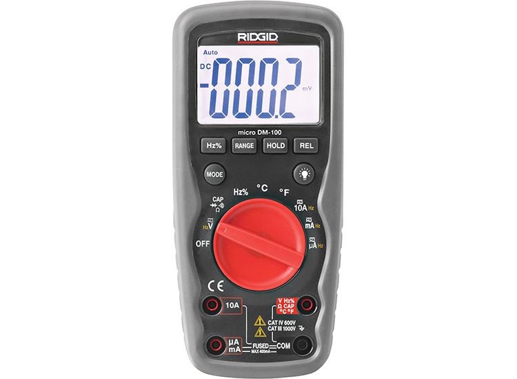 RIDGID DM-100 Micro Digital Multimeter 37423