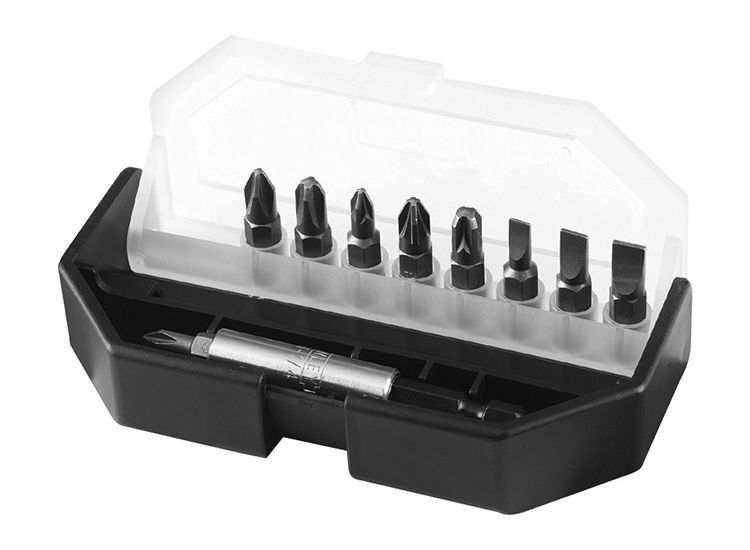 STANLEY® Slotted/Phillips/Pozidriv Insert Bit Set, 10 Piece