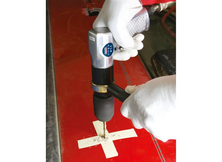 Sealey SA27 Air Drill &amp;#8709;13mm 700rpm Reversible Keyless Chuck