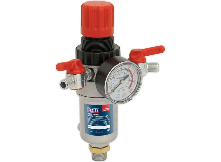 Sealey SA2FR Air Filter/Regulator Heavy-Duty